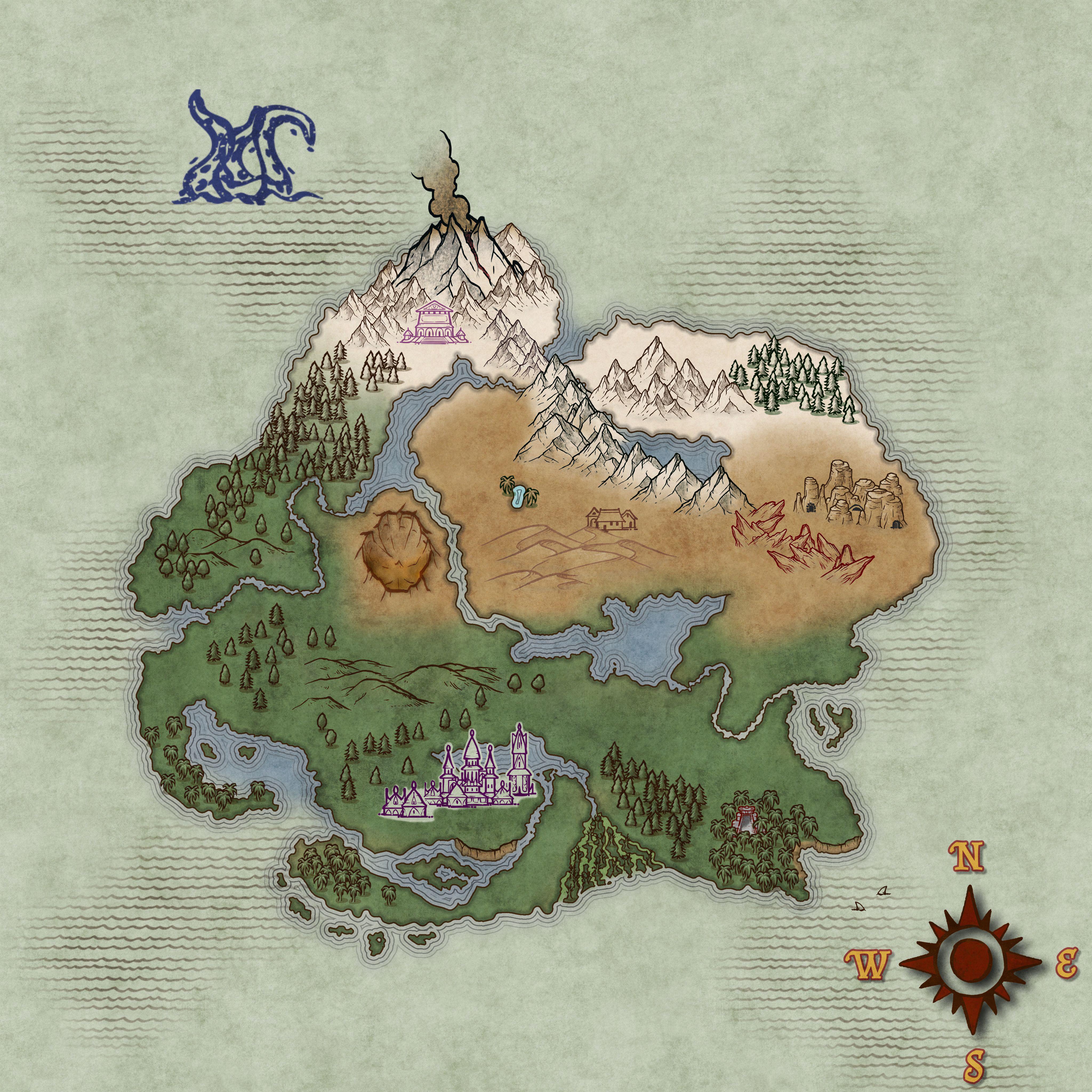 Fantastica Map